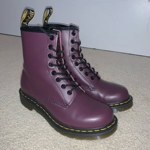 purple dr. martens